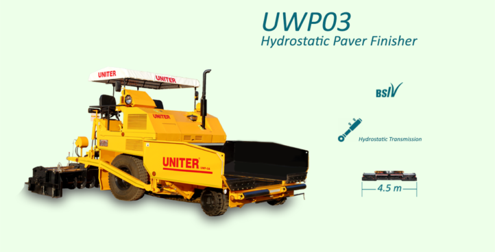 Hydrostatic Paver Finisher